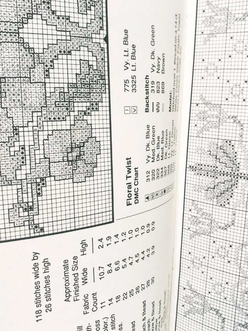 The Total Towel Book Cross Stitch Leaflet 1992 Cross My Heart CSB72 Sunflower